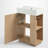 22" Single Bathroom Vanity With Ceramic Top-1534606773-1541367130