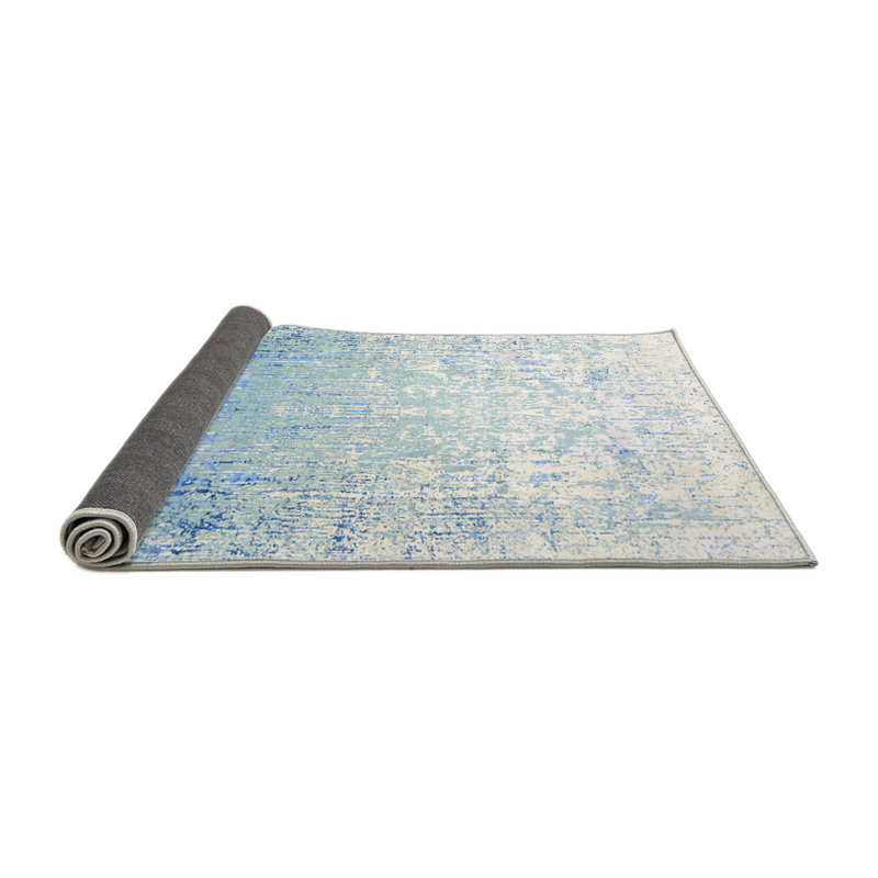 Hovey Abstract Indoor Rug, Square 6'