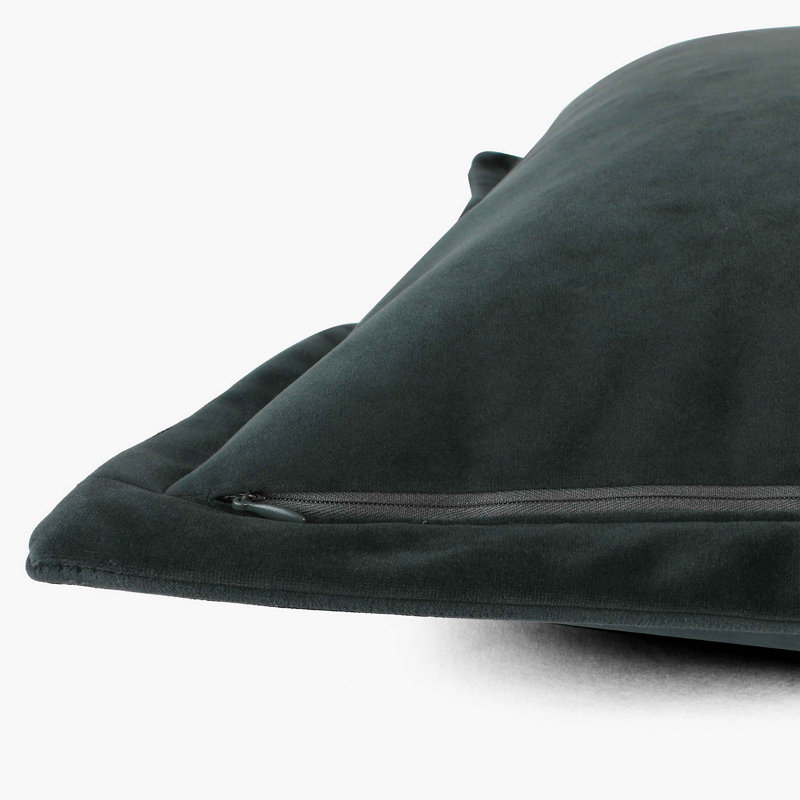 Ensemble de housse de coussin 3 pièces, gris