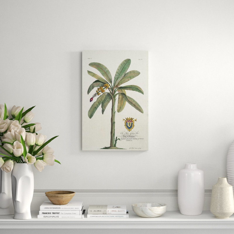 Banana Tree Print by Porter Design, Outdoor, 27" H x 18" W x 1.5" D