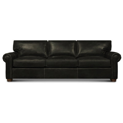Bordeaux Leather Sofa