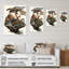 Bonsaï sur un rocher II - art mural moderne sur toile-1196254448-1196254451