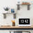 Derrald 2 Piece Solid Wood Floating Shelf-701974995