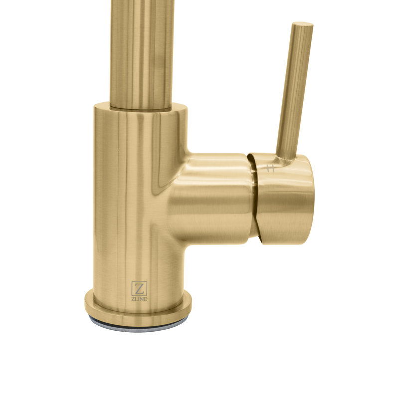ZLINE Edison Kitchen Faucet in Champagne Bronze (EDS-KF-CB), Champagne Bronze