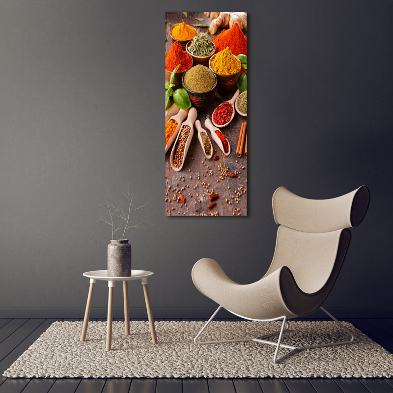 Spices - Wrapped Canvas Print