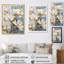 Magnifique paysage de rêve beige et doré Magnolia I sur toile-835949413-835949410