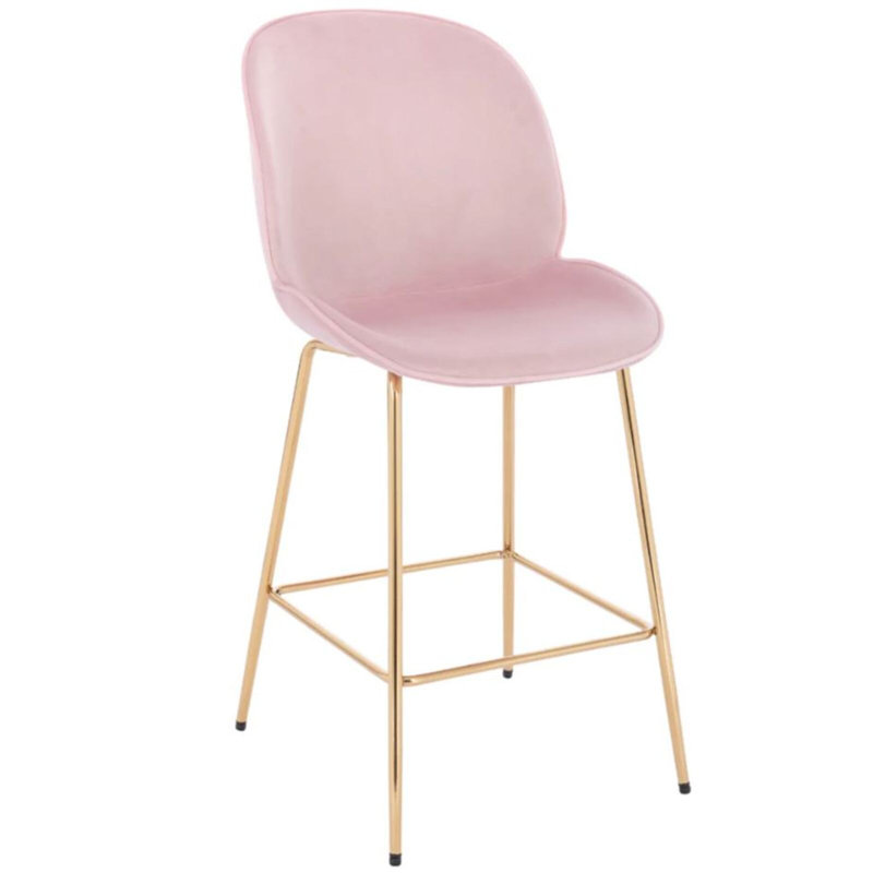 Tabouret Zurich, Rose