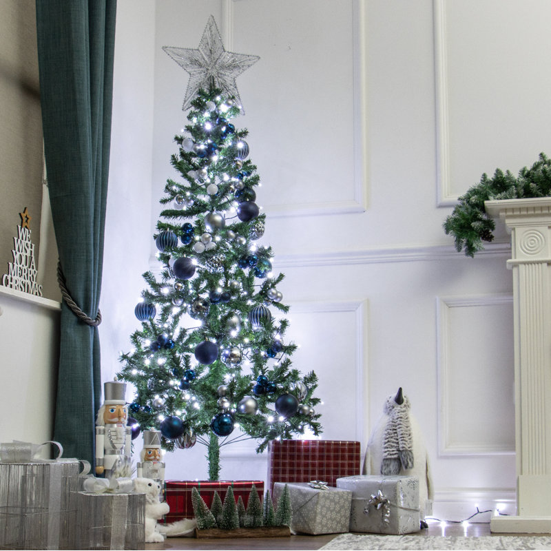 Artificial Christmas Tree, 5.97ft H x 3.15ft W x 3.15ft D