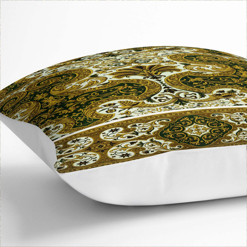 Square Throw Cushion, White, 40cm H x 40cm W x 15cm D