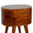 Rounded Bedside Table