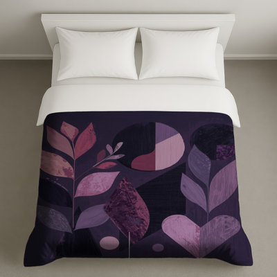 Geometric Botanical Abstract Duvet Covers