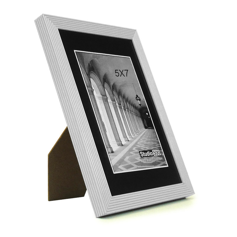 Cadre photo Modern Majestic, 6 po x 4 po, Blanc