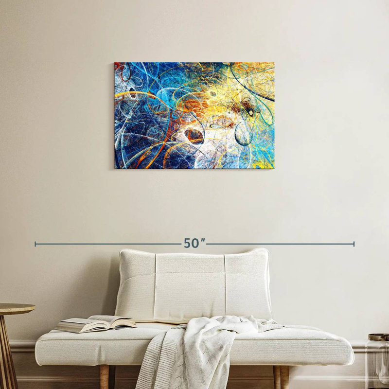 Avery Space Time Warp Abstract, 20" H x 30" W
