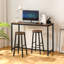  Tabouret de comptoir avec structure en métal