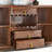 New Chinese-style solid wood sideboard cabinet