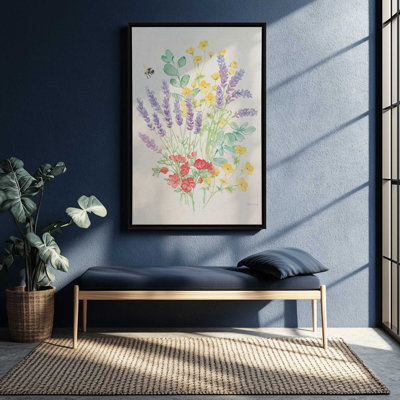 «Fresh Floral III» par Beth Grove, reproduction d'art