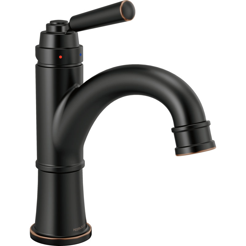 Robinet de salle de bain monotrou avec drain Westchester, Bronze huilé
