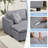 Clitheroe 143" U-Shaped 6-Piece Velvet Sectional Sofa Cloud Couch With Removable Ottomans-160839149