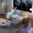 97 inch Modular Sectional Sofa Set, Extra Large L Shaped Couch with Reversible Chaise Modular Convertible Sectional Couch, Couches for Living Room Bedroom Lounge Office, Leather, Mustard Gold-1380357779-1381455002-1380542074