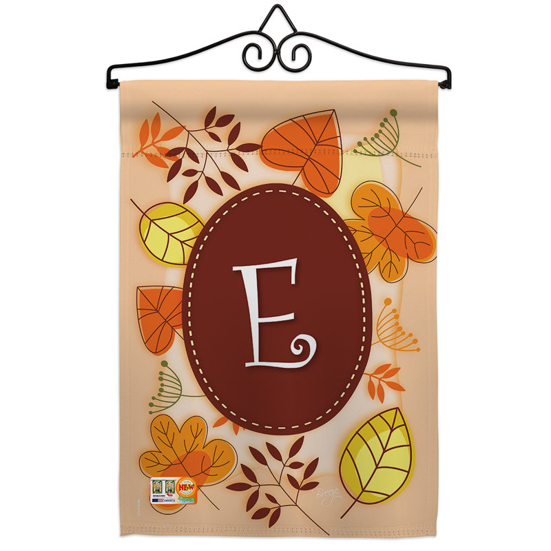 Double Sided 18.5'' H x 13'' W Polyester Flag Set, E