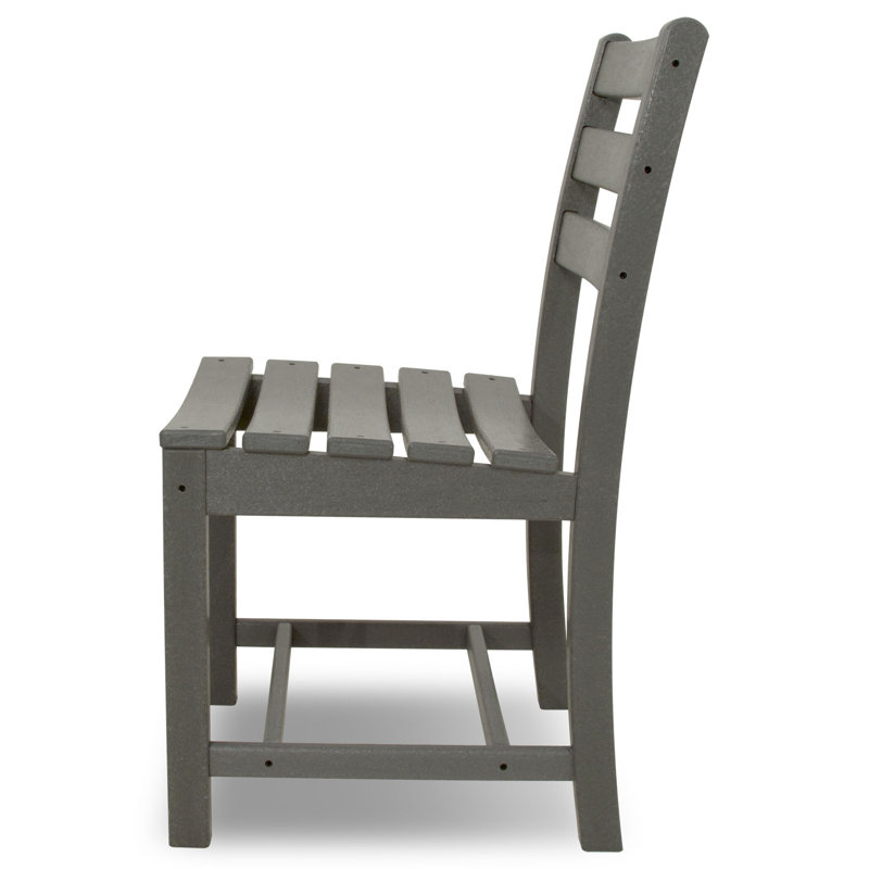 Chaise d'appoint de salle à manger POLYWOOD Monterey Bay, Gris