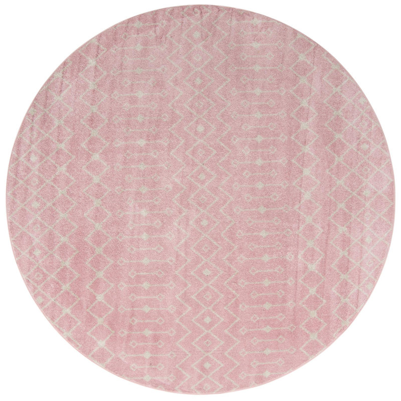 Abstract Indoor Rug, Round 10'