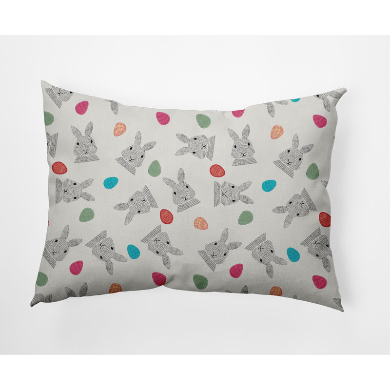 Reversible Throw Pillow, Whisper White