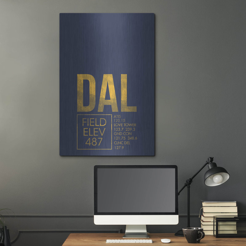 " DAL ATC " by O8 Left, 36" H x 24" W