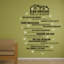 Non-Wall Damaging Wall Decal