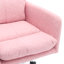 Chaise de bureau en cuir synthétique rose-383849813