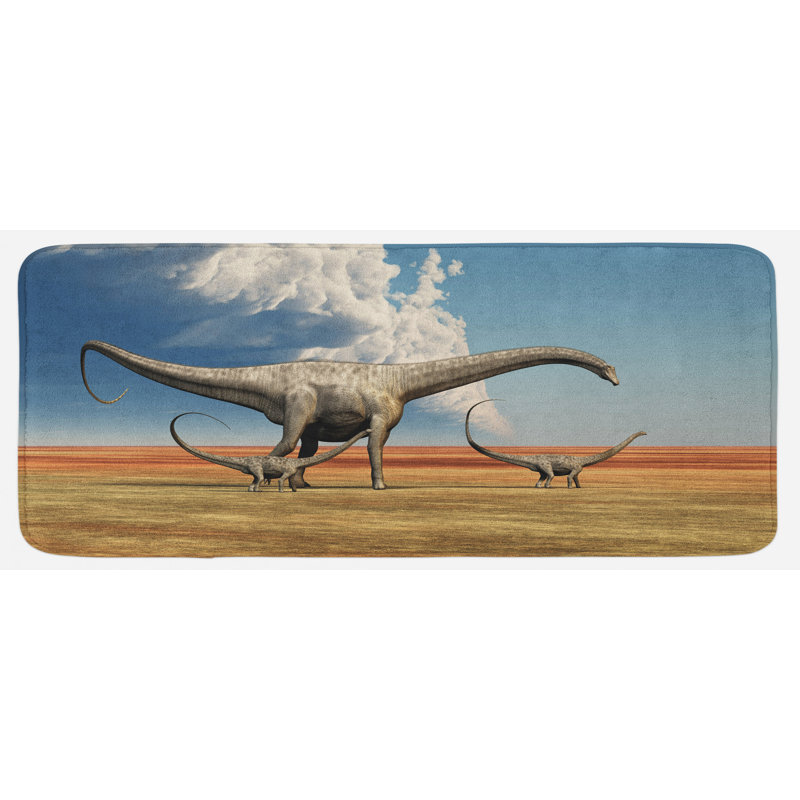 Tapis de cuisine jurassique
