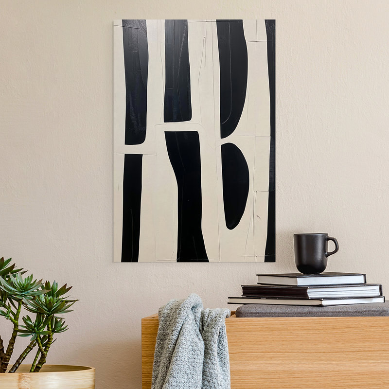 Série ABSTRACT DCXC - Impression sur toile seulement - NON CADRE