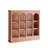 Milan Wooden Cup Rack with Multiple Compartments