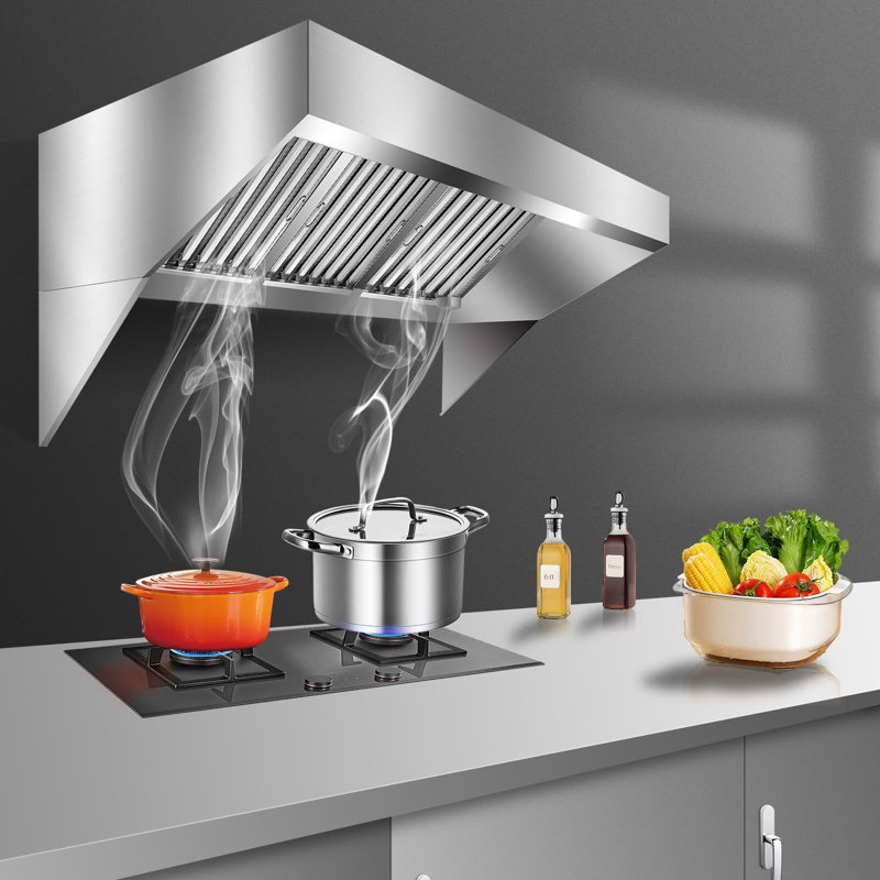 Hotte de cuisine commerciale
