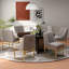 Chaise d'appoint en velours Baudel-2036812409-2036812386