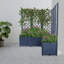 Boîte à fleurs pour plante grimpante d'extérieur avec treillis-260059894