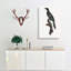 Manucode Bird Of Paradise by Jacques Barraband - Wrapped Canvas-55362603