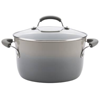 Cyrret Non Stick Dutch Oven StockPot with lid, 5 Quart Nonstick Stock Pot  Soup Pot, Granite Pasta Pot Cooking Pot, Casserole with Double Handles