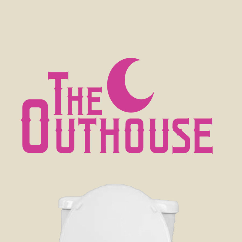 Adhésif décoratif The Outhouse, Rose vif
