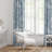 Elwood Cornflower Cotton Pinch Pleat Drapery Panel Set of 2-109878298