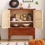 Console rectangulaire en bois massif noyer-131269631