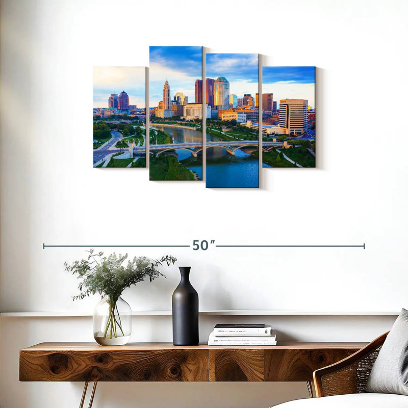 Nicci Downtown Columbus View, H 22 po x l 36 po