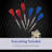 727 Electronic Dartboard with Darts