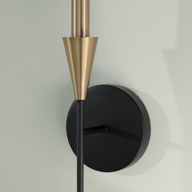 Avant Steel Candle Wall Light
