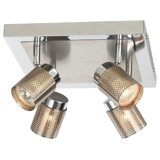Cylindre de grappe 4 lumières 11,375 po directionnel et projecteur Raimer