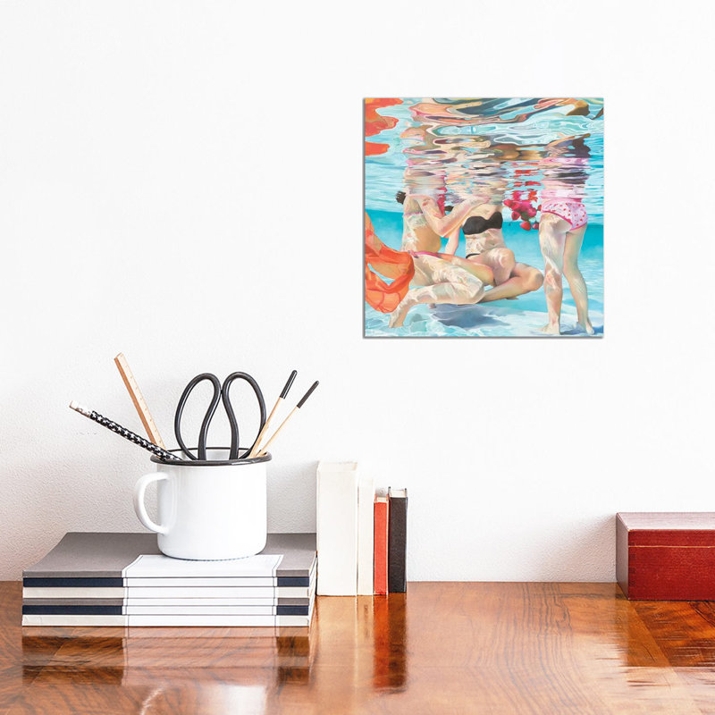 Maria by Josep Moncada - Wrapped Canvas Painting, 30.48 cm H x 30.48 cm W