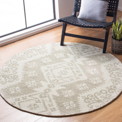 Selvidge Hand Tufted Indian Wool Southwestern Rug