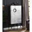 Armoire à vin en cuir et aluminium