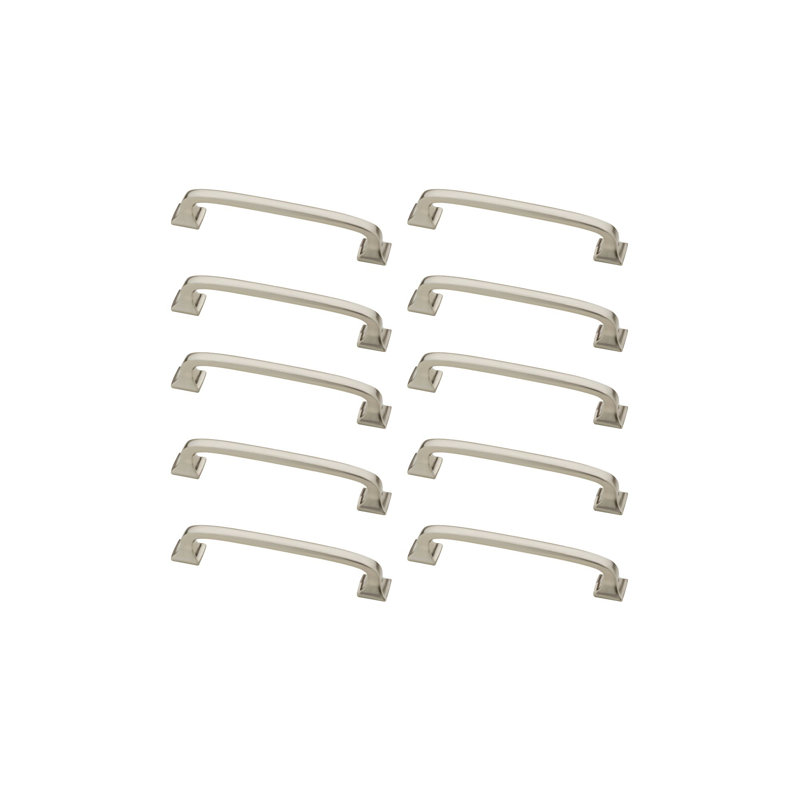 Lombard Appliance 4" Center Bar Pull Multipack, Satin Nickel, 4"