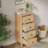 4 Drawer Dressers, Fluted Chest of Drawers for Bedroom Living Room Hallway-106913194